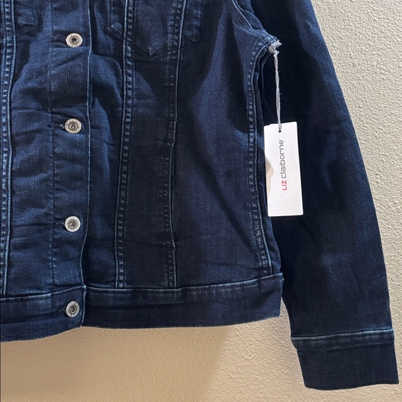 NEW. Dark Denim Jacket - Picture 4 of 4